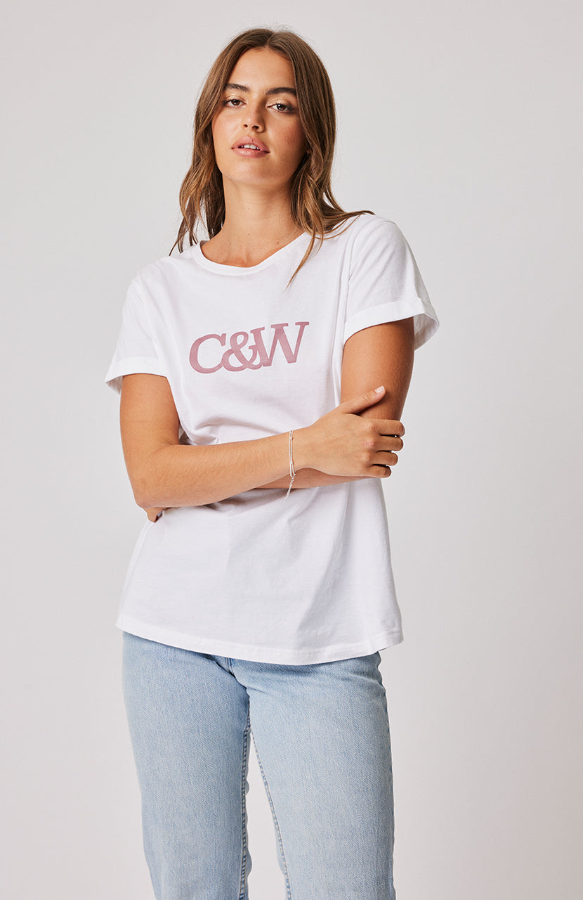 Marlo Tee - White/Merlot