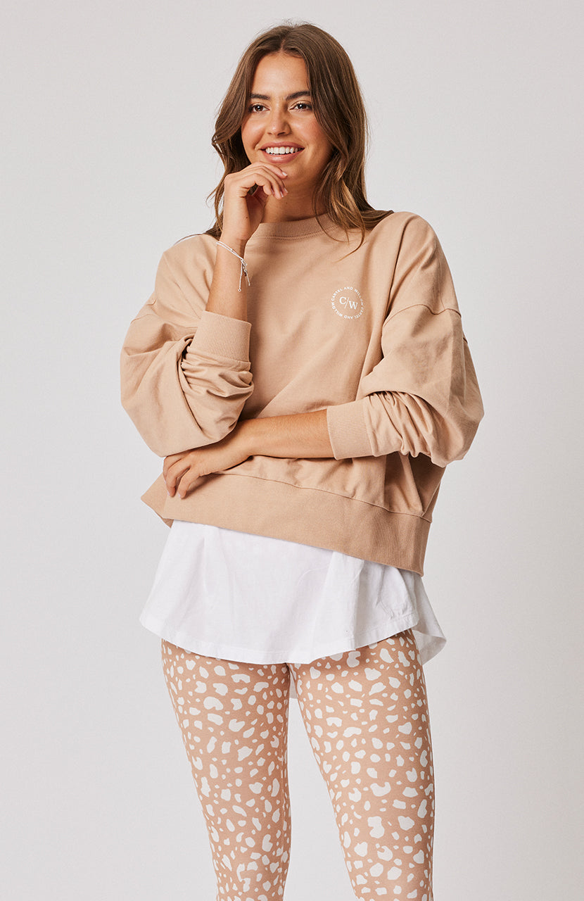 Ivie Sweater - Maple