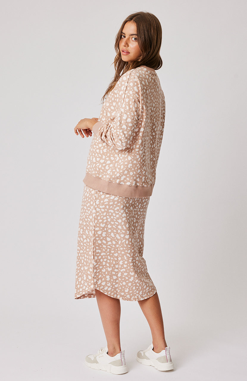 Coco Skirt - Maple Leopard