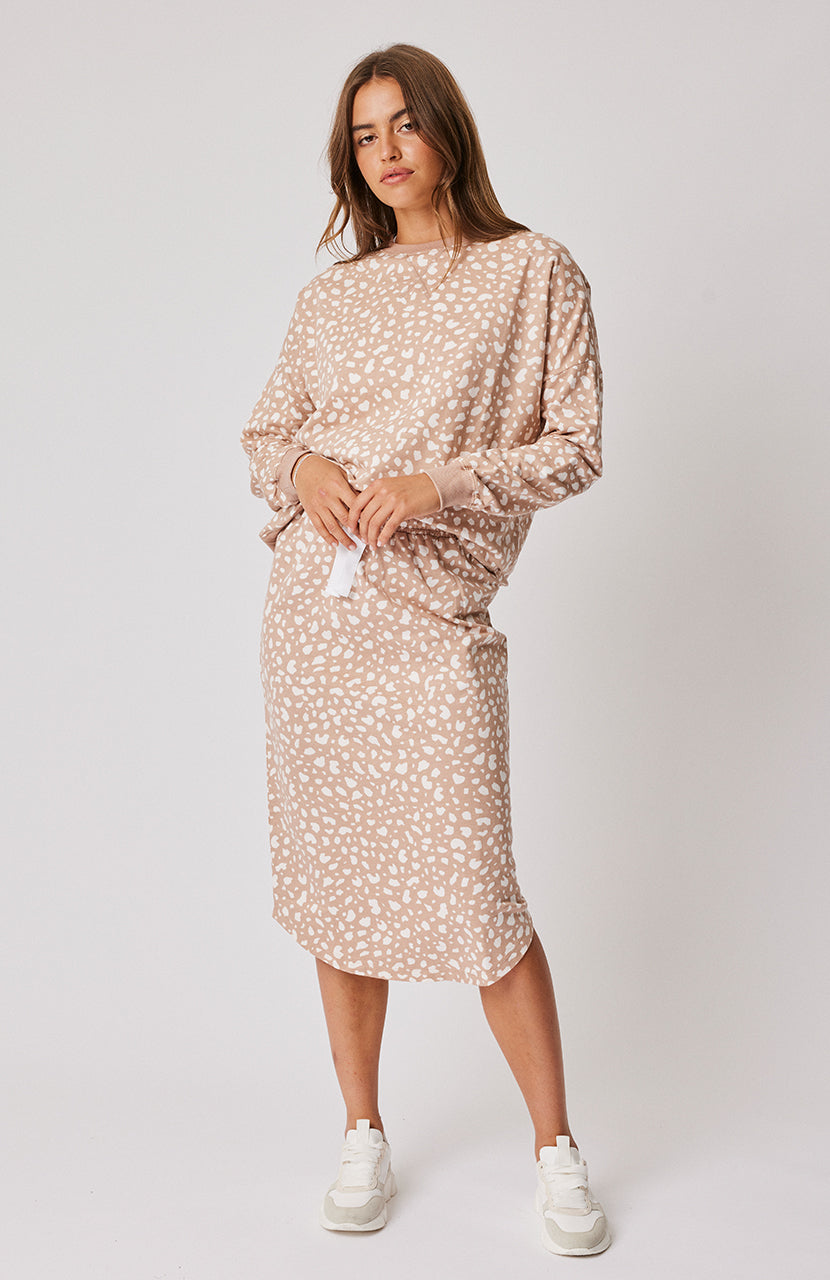 Coco Skirt - Maple Leopard