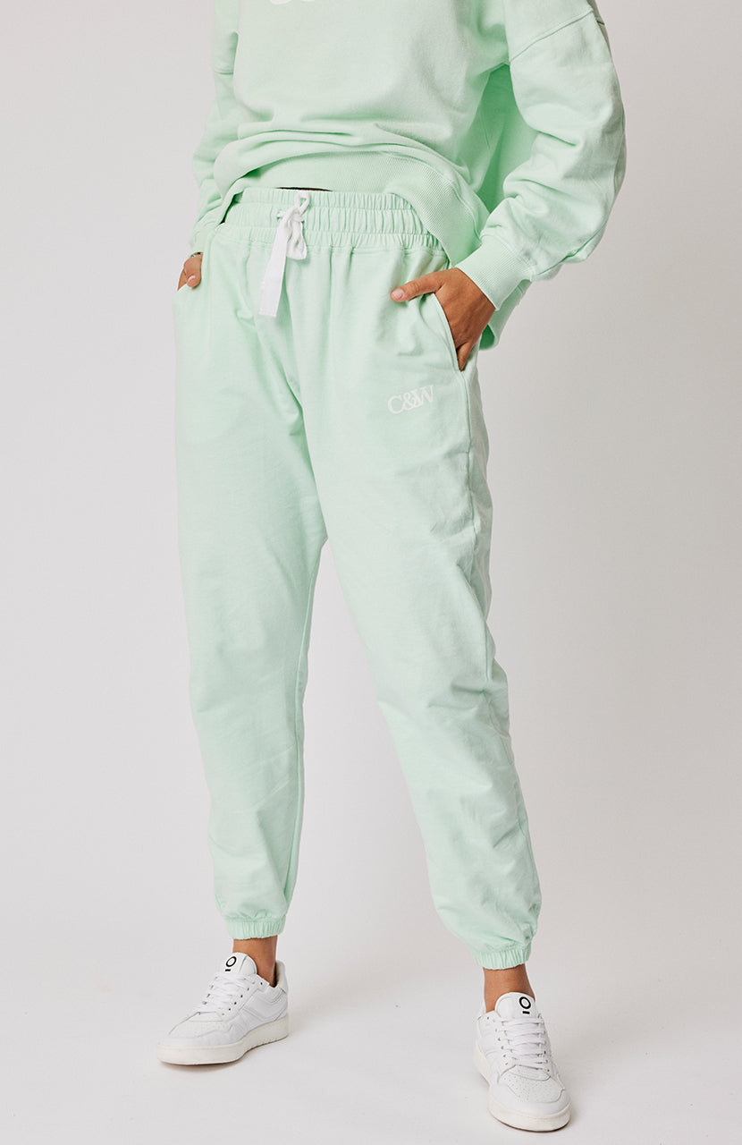 Hattie Track Pant - Mint