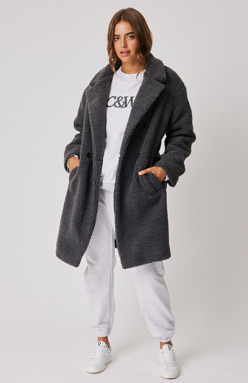 Bonnie Coat - Charcoal
