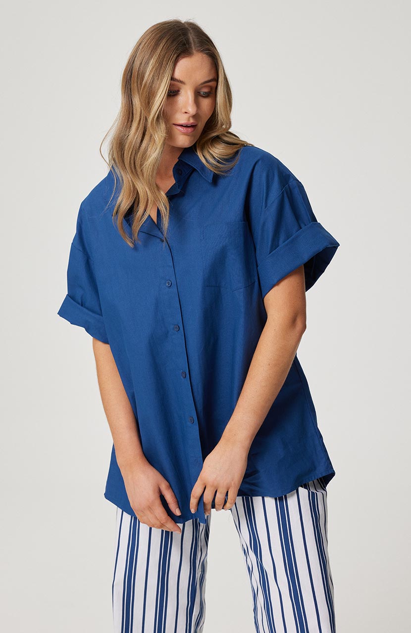 Belle Shirt - French Navy