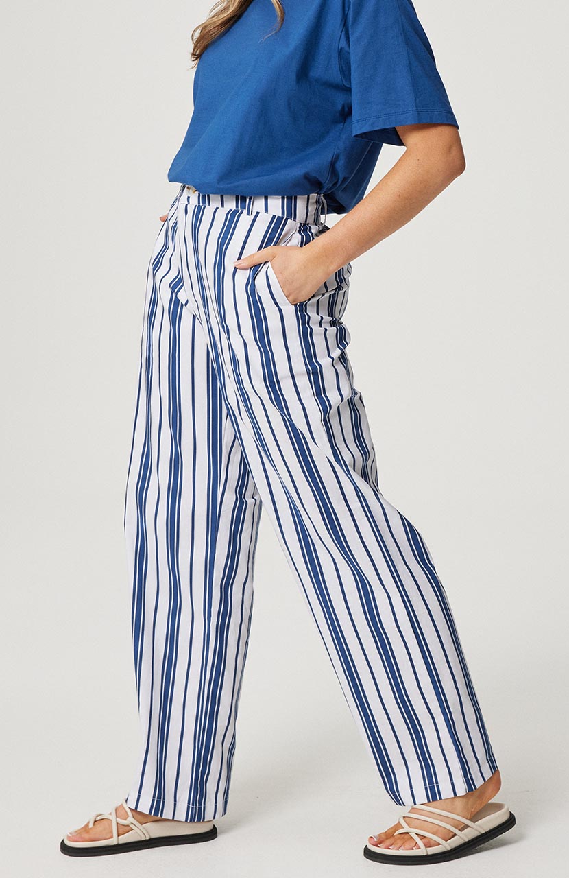 Lucy Trouser - French Navy Stripe
