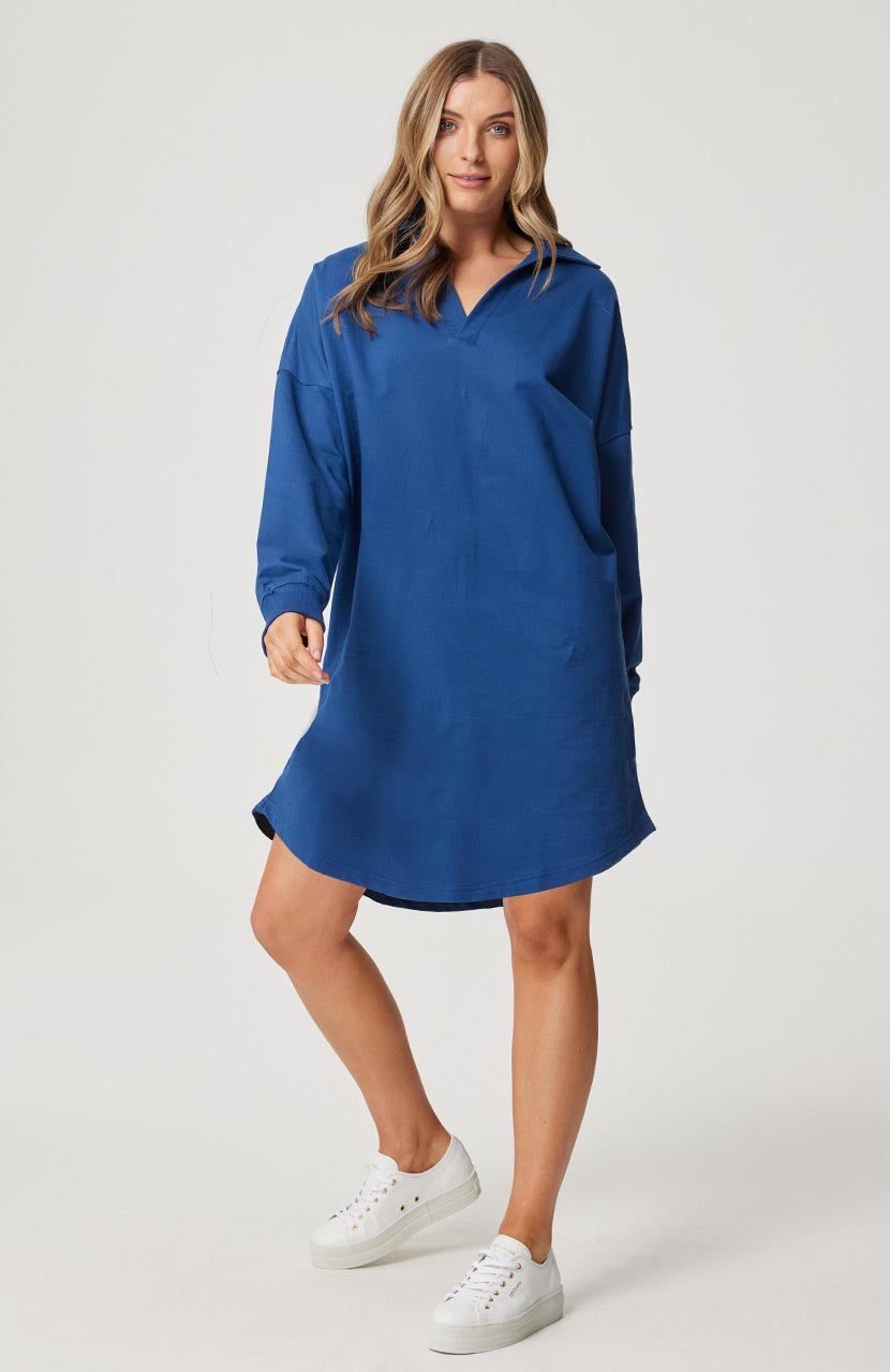 Lyla Dress - French Navy