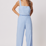 Sage Tank - Blue Chambray