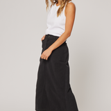 Abbie Skirt - Washed Black