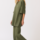 Trisha Top - Thyme Knit
