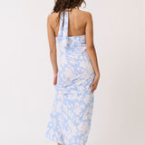Sabrina Halter Dress - Floral Mist