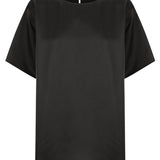 Amelia Top - Black Satin