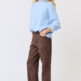 Lorenza Knit Sweater - Ice Blue