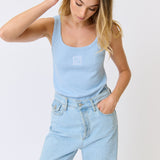 Tarrah Tank - Ice Blue