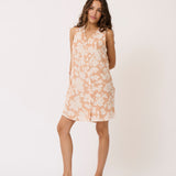 Diana Dress - Floral Sand
