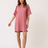 Carmen Shirt Dress - Dusty Rose