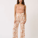 Bex Pant - Floral Sand