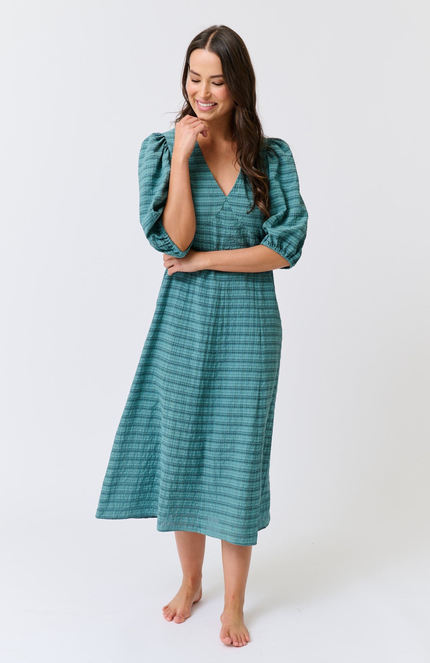 devon midi dress Devon Slate Midi M