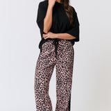 Adeline Pant - Neutral Leopard