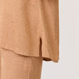 Tully Shirt - Rust Woven Leopard