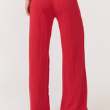 Molly Knit Pant - Cherry Knit