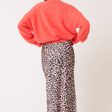 Millie Slip Skirt - Neutral Leopard