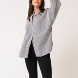 Adalyn Shirt - Black Stripe