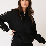 Brooke Bomber - Black