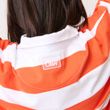 Lily Rugby Sweater - Mandarin Stripe