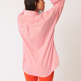 Adalyn Shirt - Mandarin Stripe