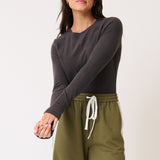 Aspyn Top - Charcoal