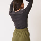 Aspyn Top - Charcoal