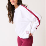 Ada Slim Sweater - White