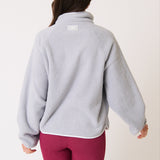 Mattie Pullover - Grey / White