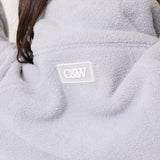 Mattie Pullover - Grey / White