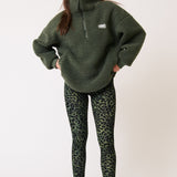 Pixie Leggings - Khaki Leopard