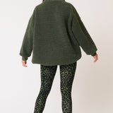 Pixie Leggings - Khaki Leopard