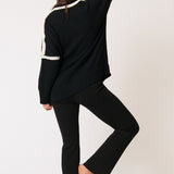 Maeve Knit Sweater - Black