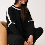 Maeve Knit Sweater - Black