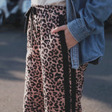 Adeline Pant - Neutral Leopard