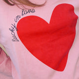 Lucky In Love - Vintage Wash Pink
