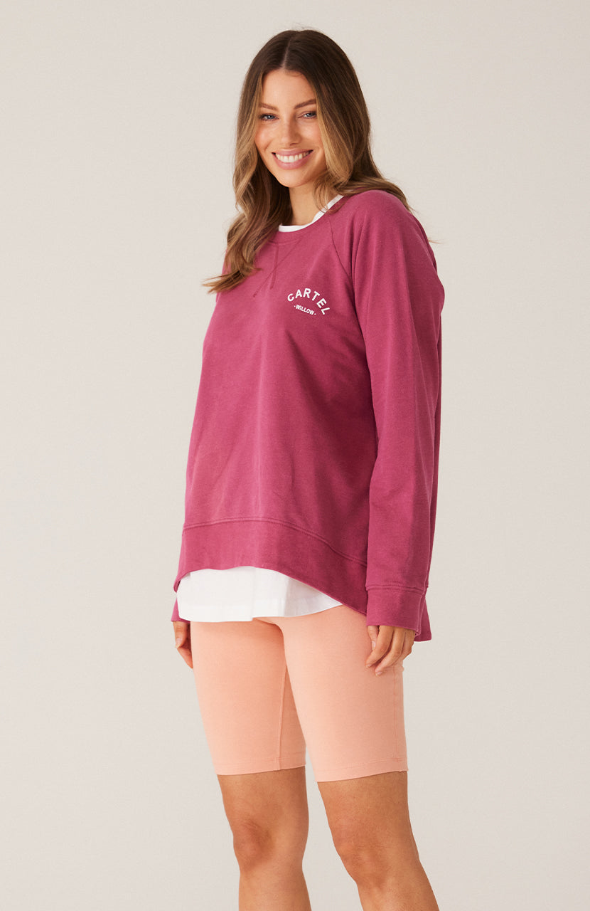 Gigi Sweater - Berry