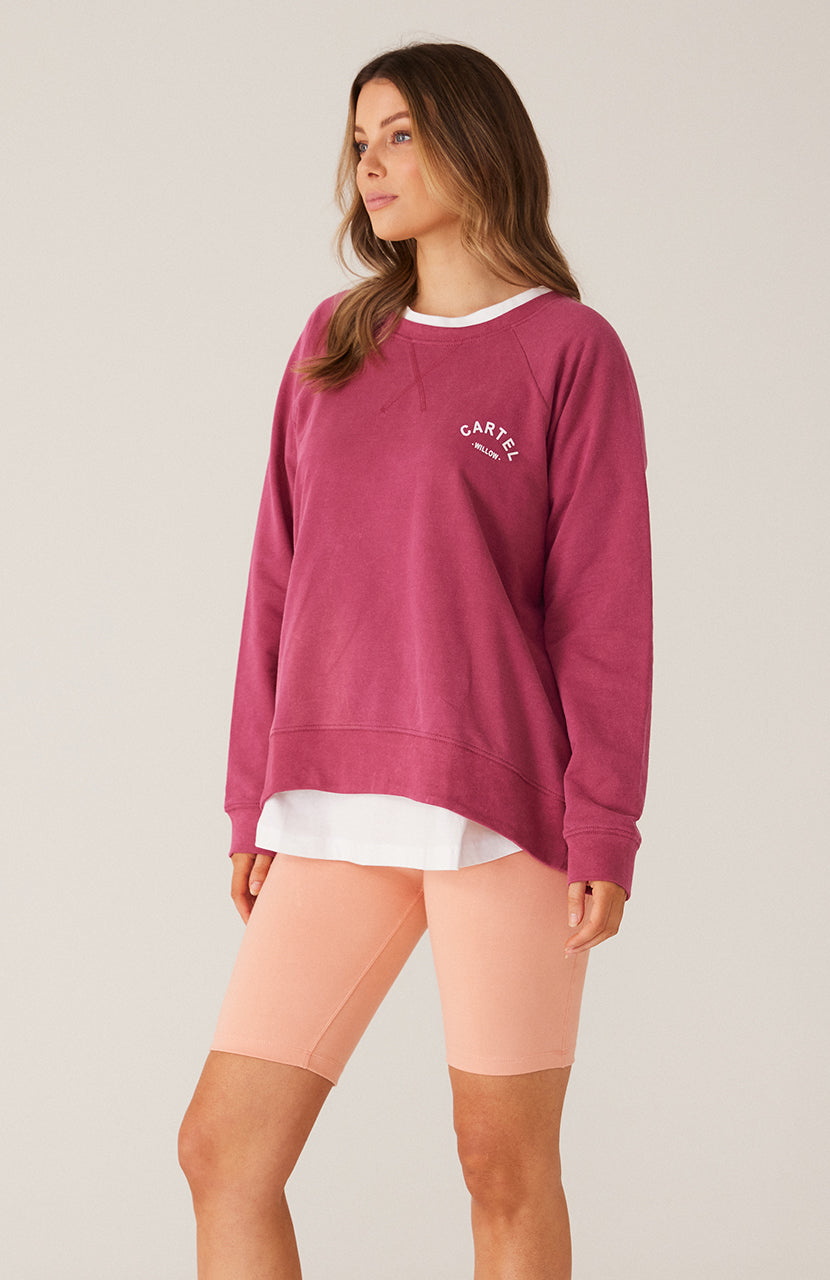 Gigi Sweater - Berry