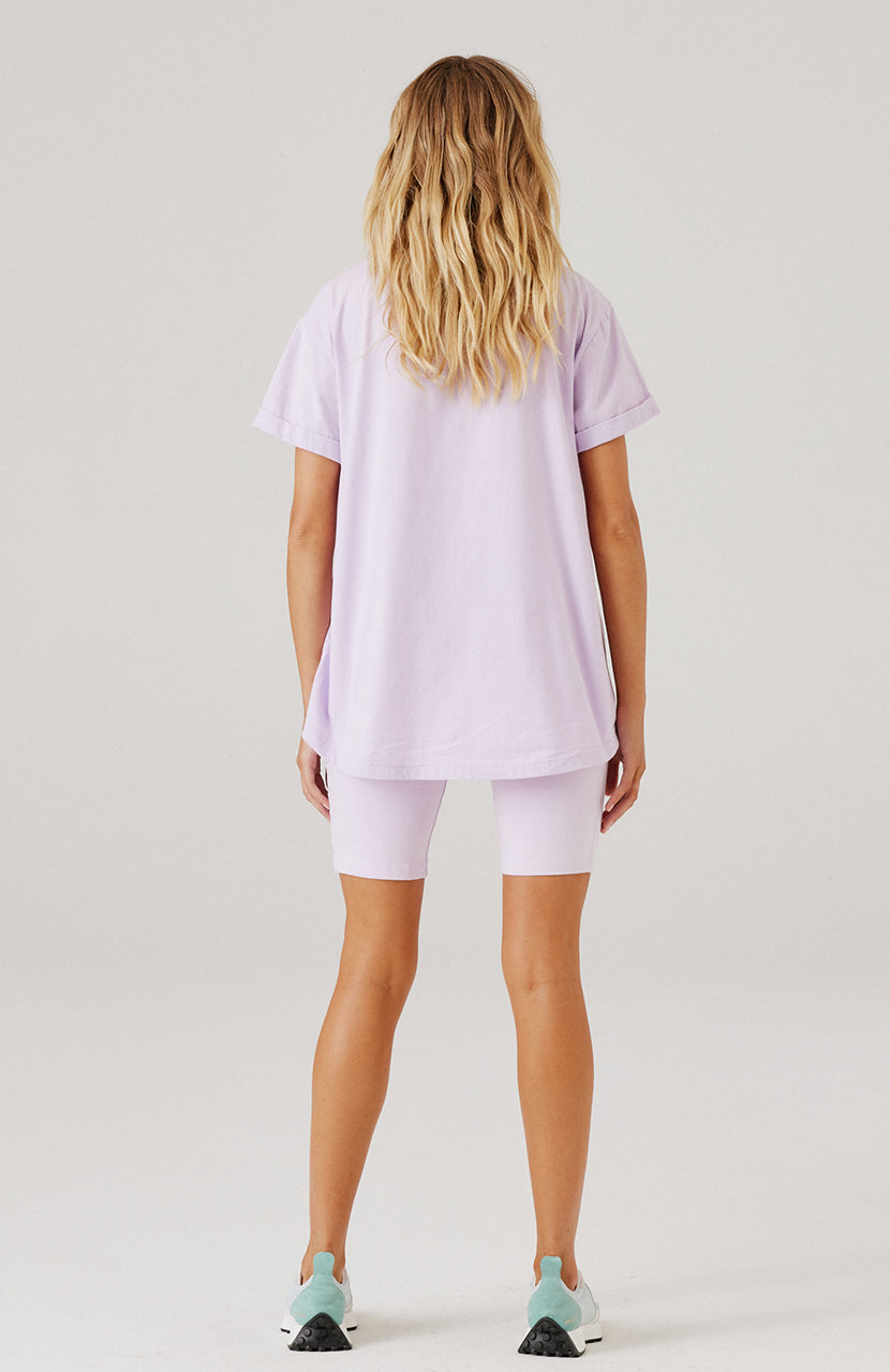 Sofia Bike Short - Lilac