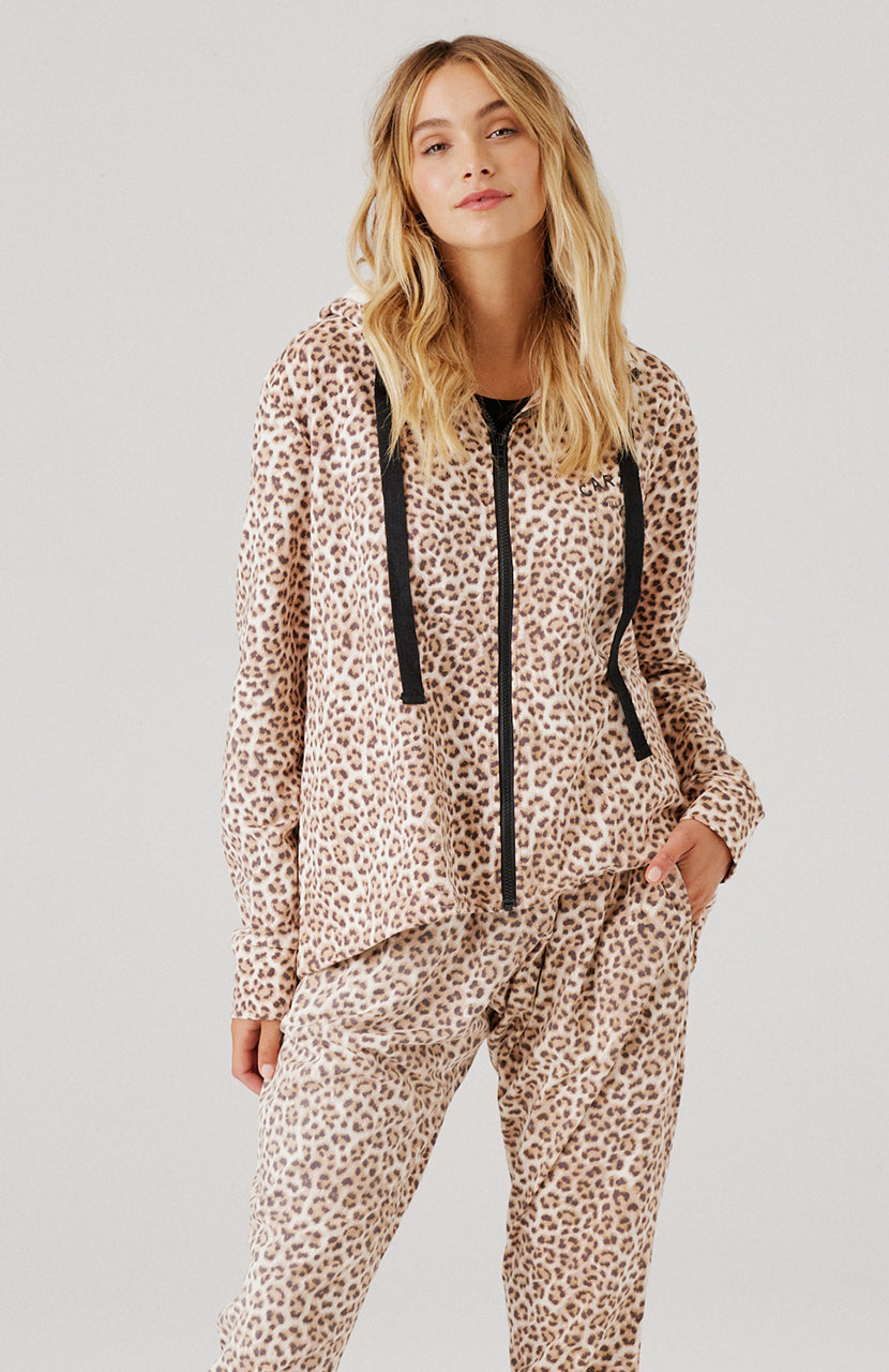 Dion Jacket - Mocha Leopard