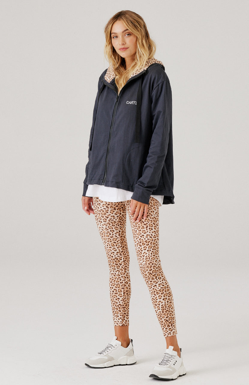 Pixie Legging - Mocha Leopard