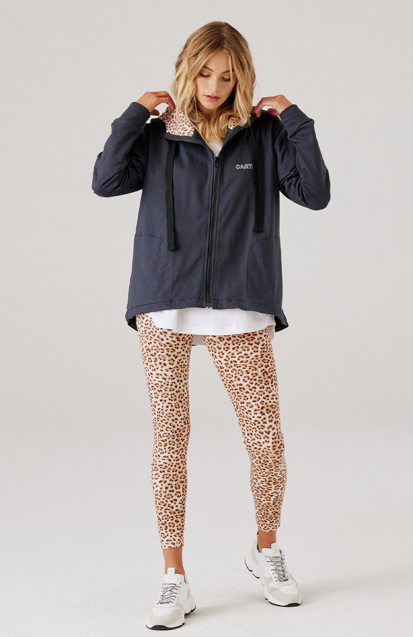 Pixie Legging - Mocha Leopard