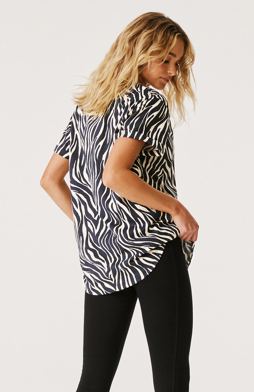 Marlo Tee - Black Zebra