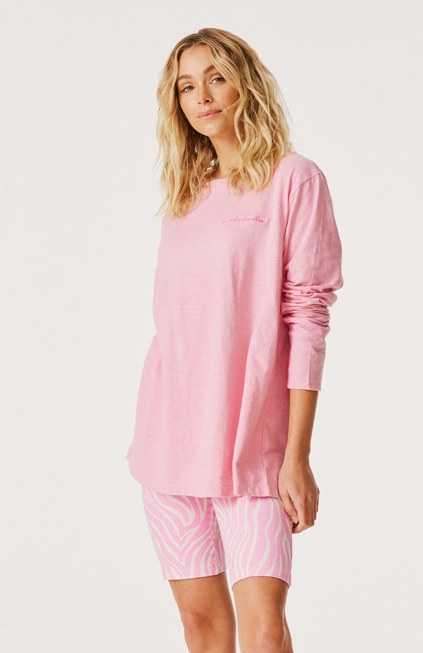 Lola Long Sleeve Top - Sherbet