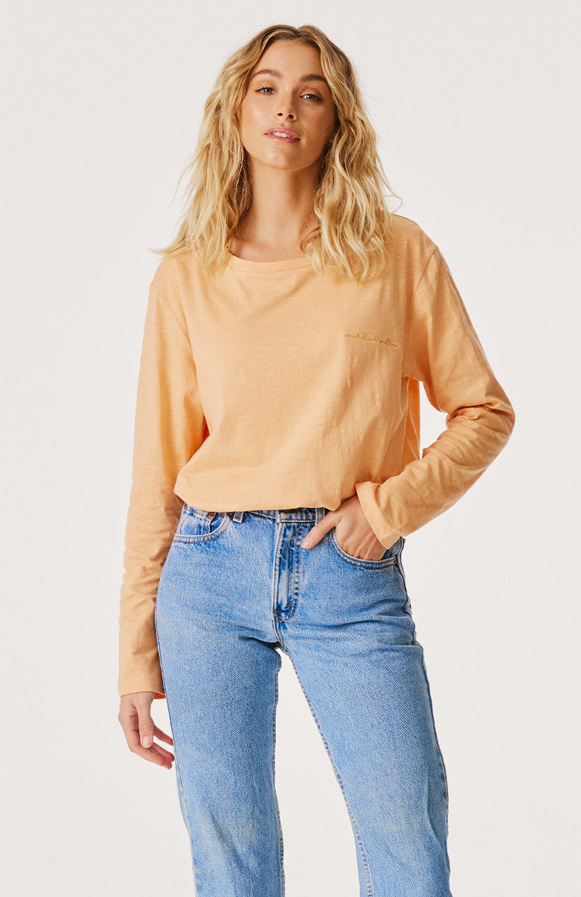 Lola Long Sleeve Top - Tango