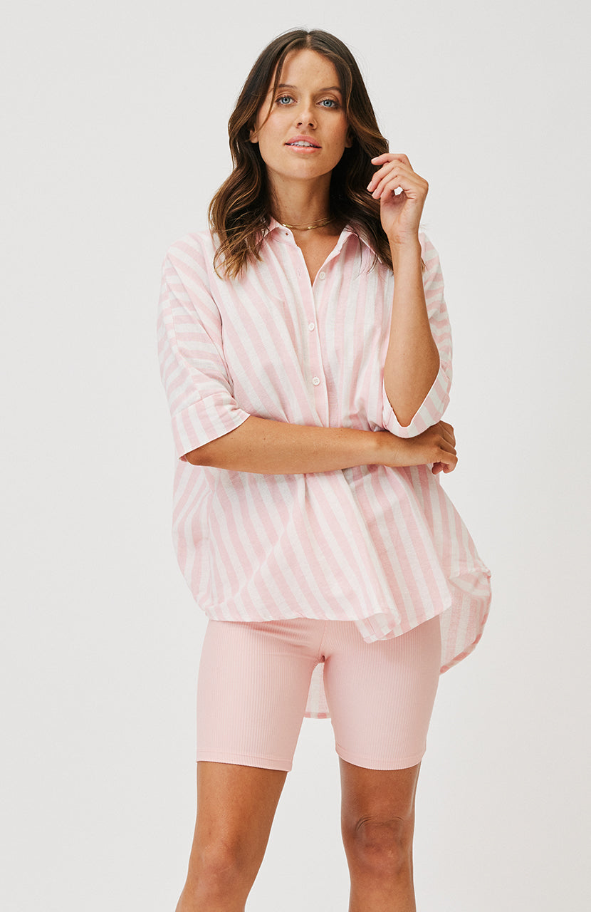 Georgie Shirt - Floss Stripe