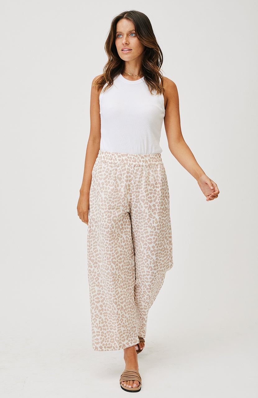 Leah Pant - Nude Leopard